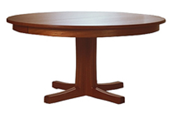 Split Redestal Dining Table